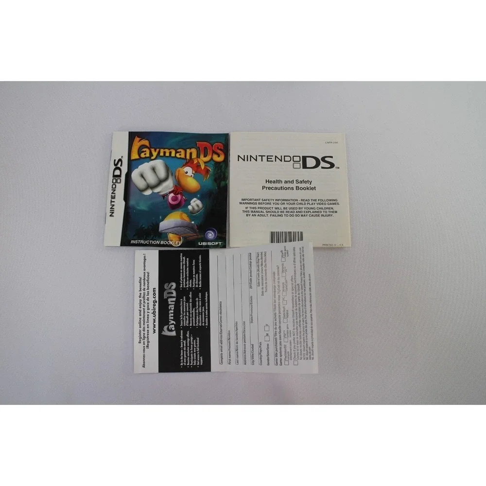 Rayman DS Nintendo DS Complete With Manual Authentic Tested CIB